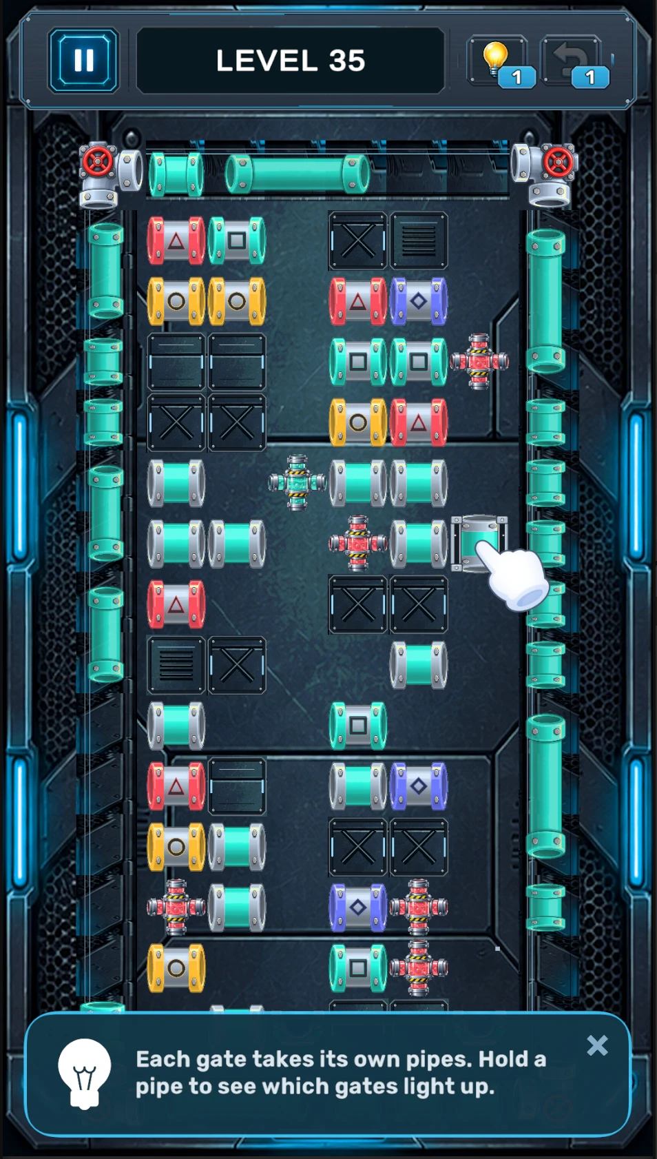 Pipewright tutorial hint about gates