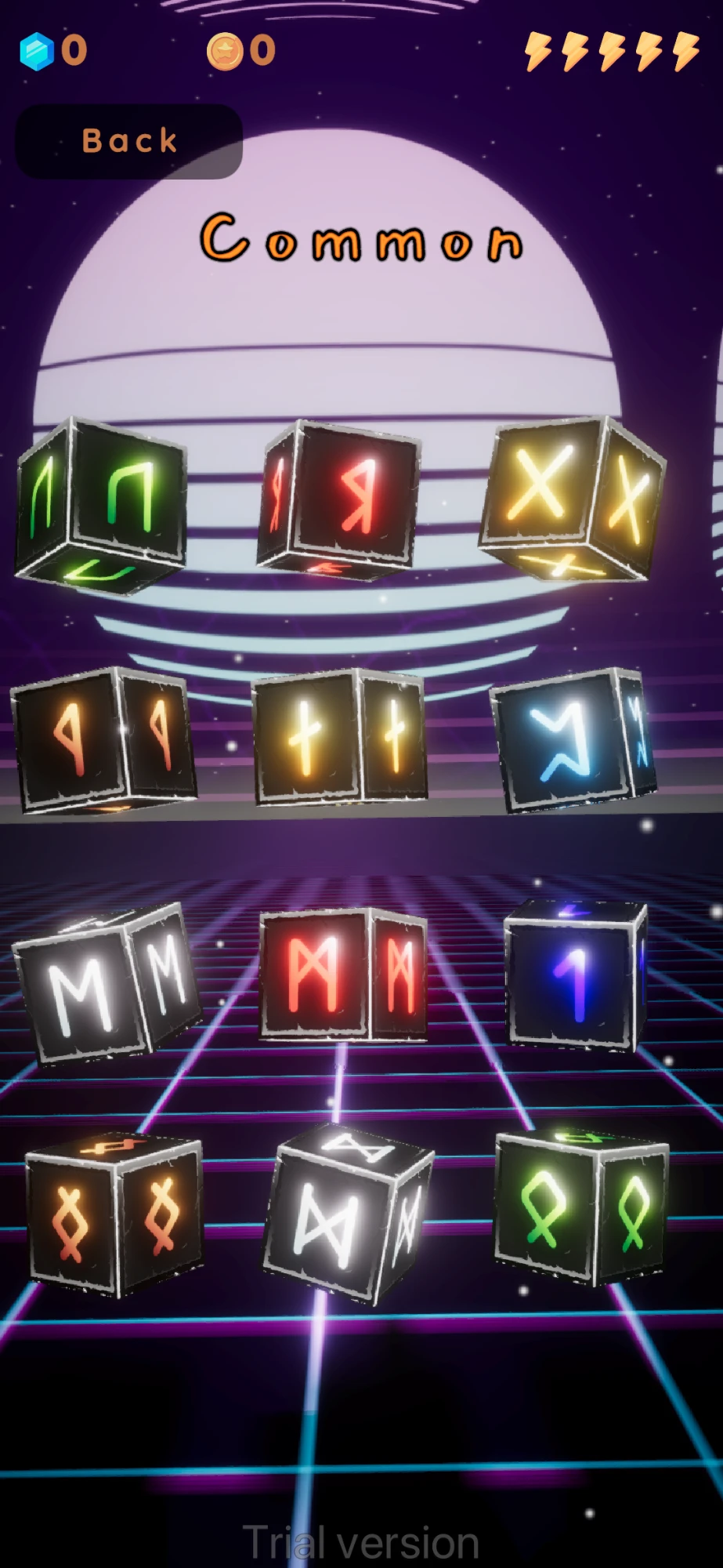 Toony Cubes cube collection